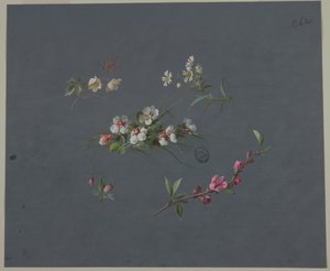 Conception pour Papier Peint et Textiles: Fleurs