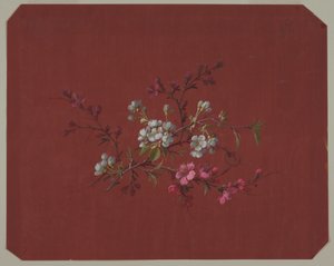 Design pour papier peint et textiles : Fleurs