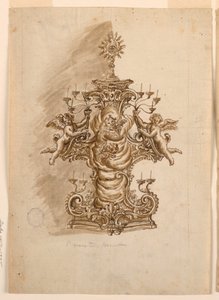 Conception pour une monstrance - Unknown artist