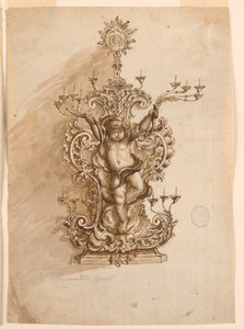 Conception pour une monstrance - Unknown artist
