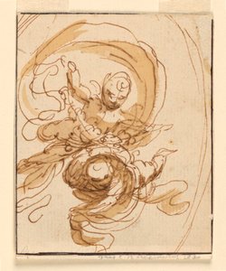 Conception pour un mur peint - Unknown artist