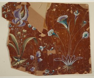 Conception pour une bordure brodée ou tissée - Unknown artist