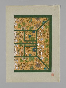 Design sur papier - Unknown artist