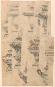 Dessins pour vases balustres