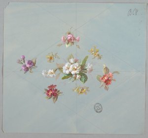 Conceptions pour papiers peints et textiles : Fleurs