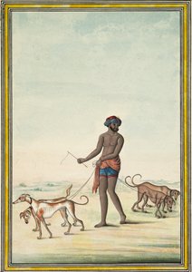 Promeneur de chien - Unknown artist