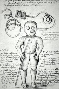 Dessin représentant un homme vêtu d