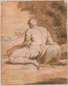 Étude de dessin : Narcisse (?) - Unknown artist