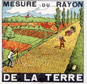 Test du rayon terrestre