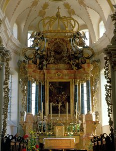 Ebersmunster (Alsace) - Autel