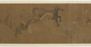 Huit Chevaux et un Palefrenier