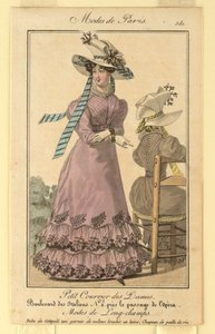 Planche de mode pour femme