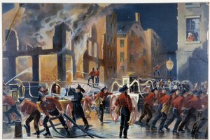 Incendie et pompiers à New York