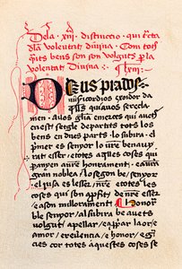 Première page de l