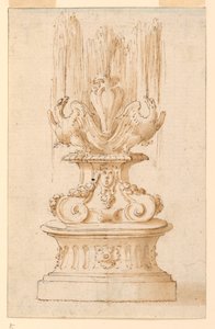 Fontaine avec deux aigles