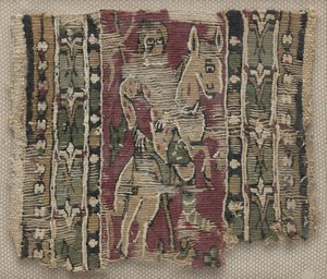 Fragment de Clavus avec Homme à Cheval