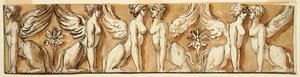 Frise avec sphinx