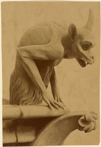 [Gargoyle, Notre-Dame] - Unknown artist