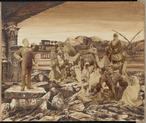 Le général "Chinese" Gordon, assassiné par les partisans du Mahdi à Khartoum
