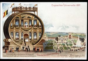 Tonneau gigantesque - Maison Kramer - Exposition universelle de 1897 à Bruxelles - Unknown artist