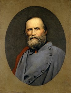 Peinture anonyme de Giuseppe Garibaldi. Milan, Musée du Risorgimento