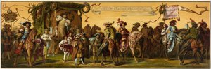 Procession de Hans Makart dans la ville de Vienne