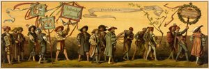 Procession de la ville de Vienne par Hans Makart