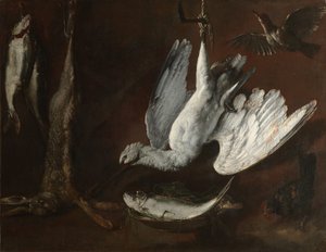 Lièvre, Spatule et Poisson - Unknown artist