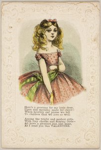 Voici des vœux pour ma petite chérie (valentin) - Unknown artist