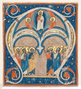 Initiale historiée (A) extraite d