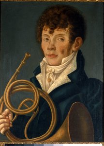 Joueur de cor (suonatore di corno)