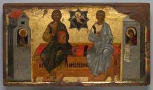 Icône de la Trinité du Nouveau Testament - Unknown artist