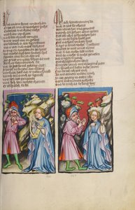 La fille de Jephtha ; Jephtha raconte son serment à sa fille