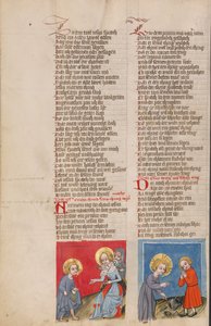 Jésus devant Marie et Joseph ; Jésus et l