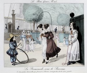 Jeu de la corde à sauter - dans Le Bon genre
