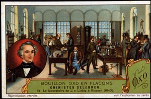 Laboratoire de Justus von Liebig à Giessen (1840)