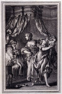 La Chageure des trois commerces - dans « Contes et nouvelles en vers » de Jean La Fontaine. 1762