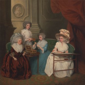 Lady Jane Mathew et ses filles