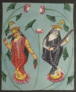 Lakshmi et Sarasvati