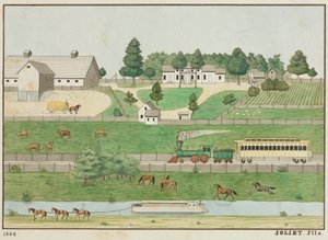 Paysage, Joliet, Illinois - Unknown artist