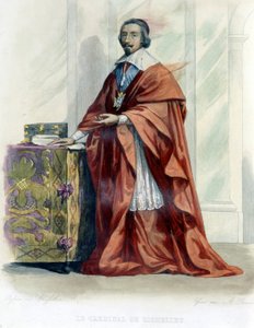 Le cardinal de Richelieu - dans « Le Plutarque français », ed. Mennechet