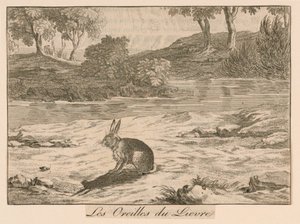 "Les Oreilles du Lièvre" des Fables de La Fontaine - Unknown artist