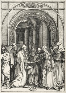 Vie de la Vierge : Mariage de la Vierge et de Saint Joseph
