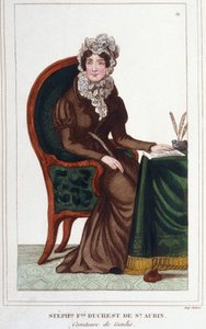 Madame de Genlis - Portrait de Stéphanie Félicité du Crest de Saint-Aubin