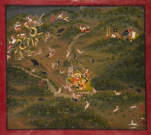 Maharaja Jagat Singh chassant