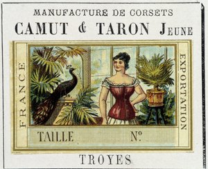 Fabrication de corsets, Camut et Taron Young