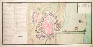 Carte de Dunkerque