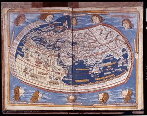 Carte de Ptolémée publiée en 1482