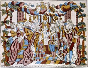 Mariage de Louis XVI avec Marie-Antoinette, vers 1774, à Orléans