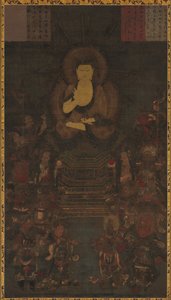 Bouddha Maître de la Médecine et les Douze Généraux Divins